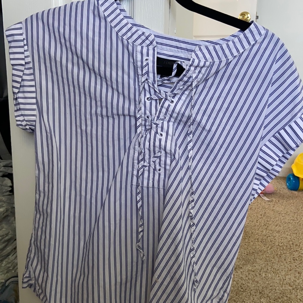 J crew short sleeve shirt